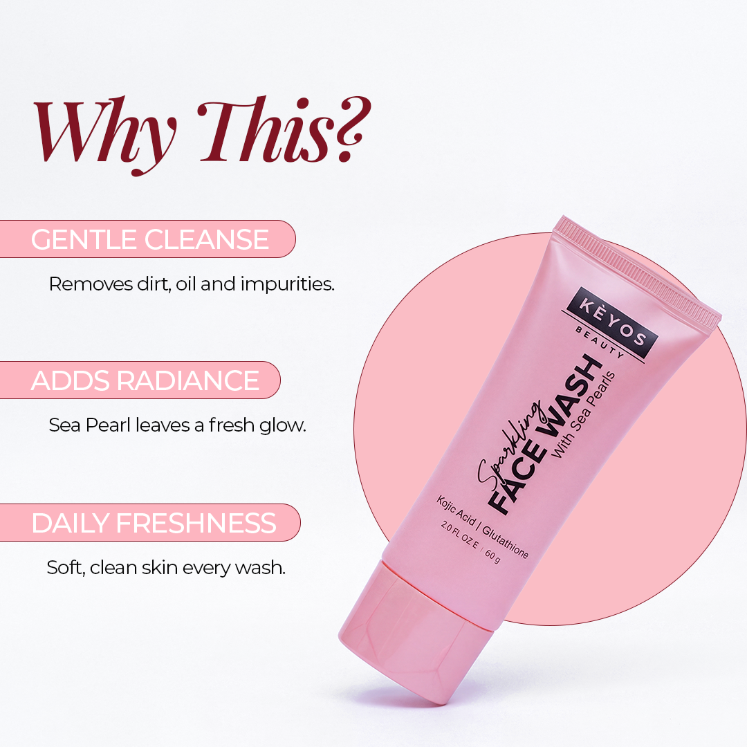 Sparkling Face Wash with Sea Pearl