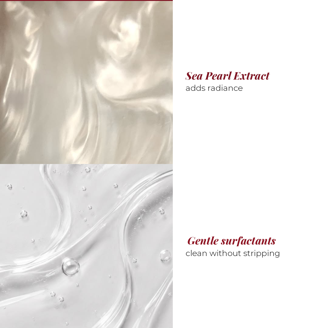 Sparkling Face Wash with Sea Pearl