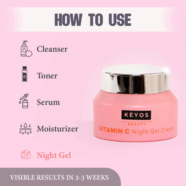 Bright & Glow Night Gel Cream - Image 5