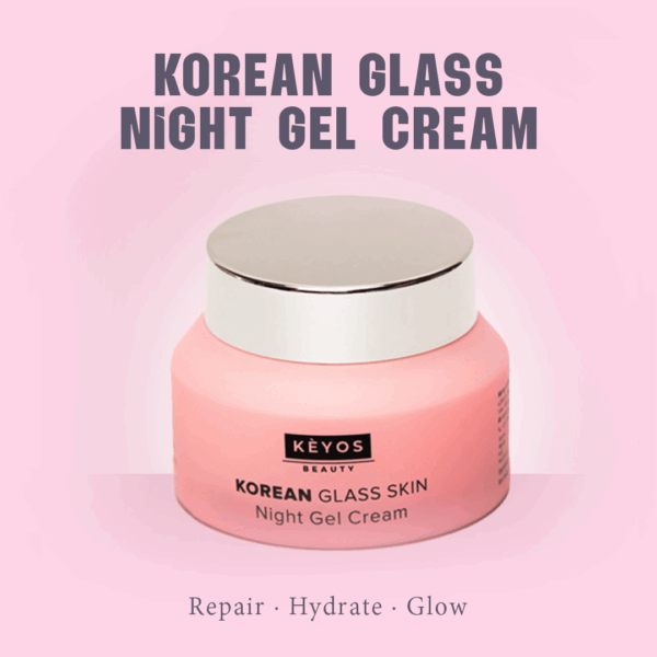 Korean Glass Skin Night Gel Cream - Image 2