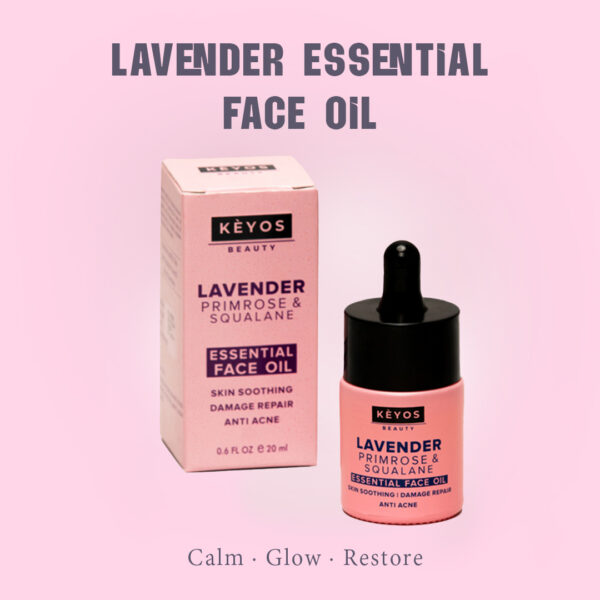 Lavender and bakuchiol Oil, Evening Primrose oil Face essential oil - Image 2